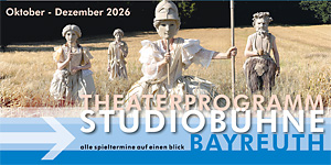 Theaterprogramm Studiobühne Oktober-Dezember 2026